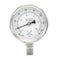 Pic Gauges 4 in Dial, 1/2 in NPT Male Lower Location, Stainless Steel Case Material PRO-301D-402CF-01 - alternate 1